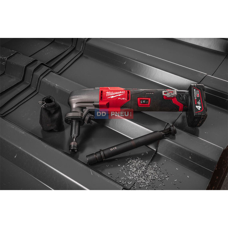 Subkompaktný prestrihovač plechu MILWAUKEE M12 FNB16-402X