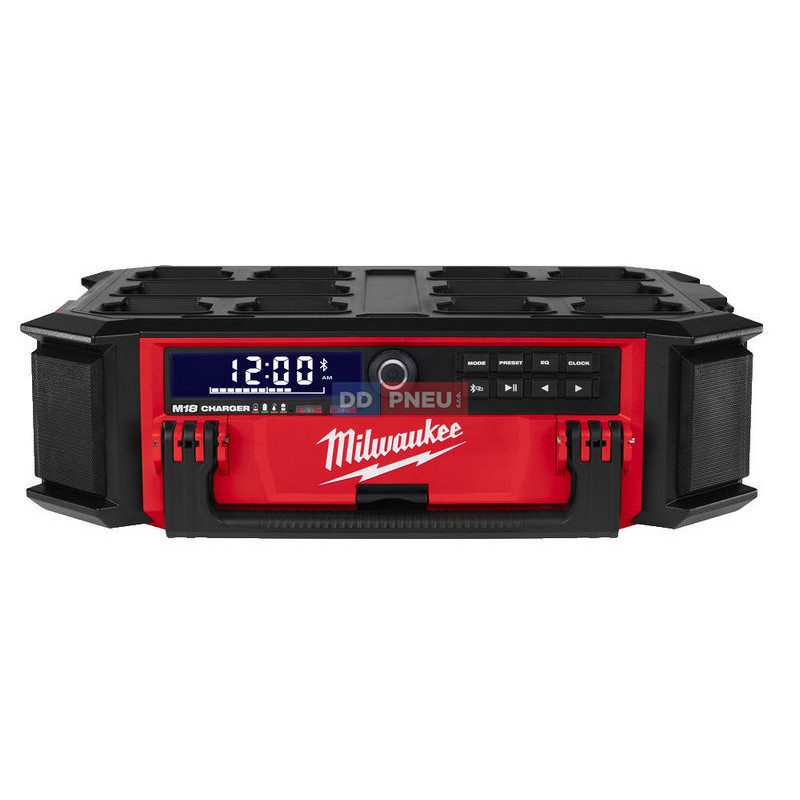 Systém PACKOUT™ – rádio s nabíjačkou MILWAUKEE M18 PRCDAB +