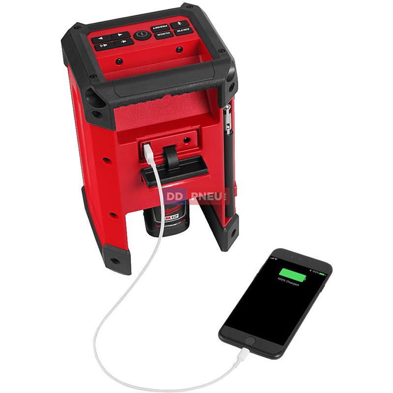 Aku Bluetooth® reproduktor MILWAUKEE M12 JSSP-0 – bez batérie