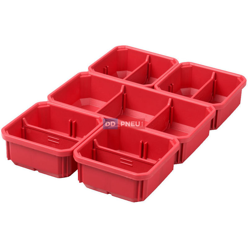 Sada priehradok pre MILWAUKEE PACKOUT™ štíhle organizéry – 5 ks