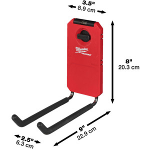 MILWAUKEE PACKOUT™ rovný univerzálny háčik – 1ks
