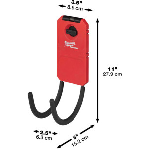MILWAUKEE PACKOUT™ zahnutý univerzálny háčik – 1ks