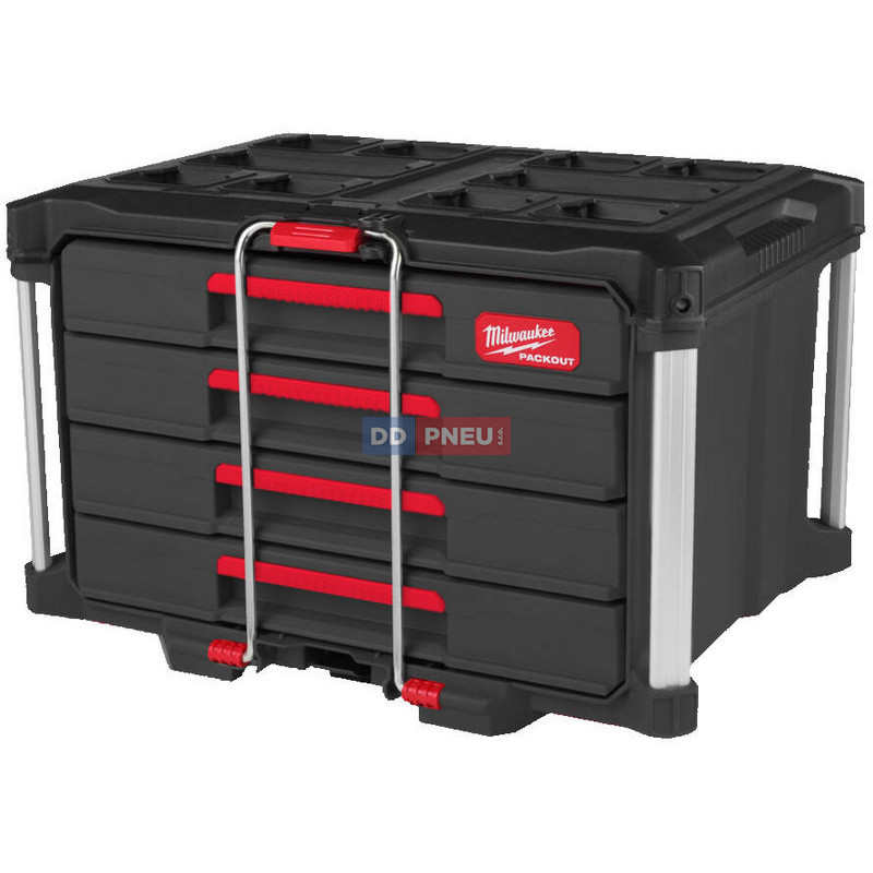 Systém MILWAUKEE PACKOUT™ s 4 zásuvnými boxmi
