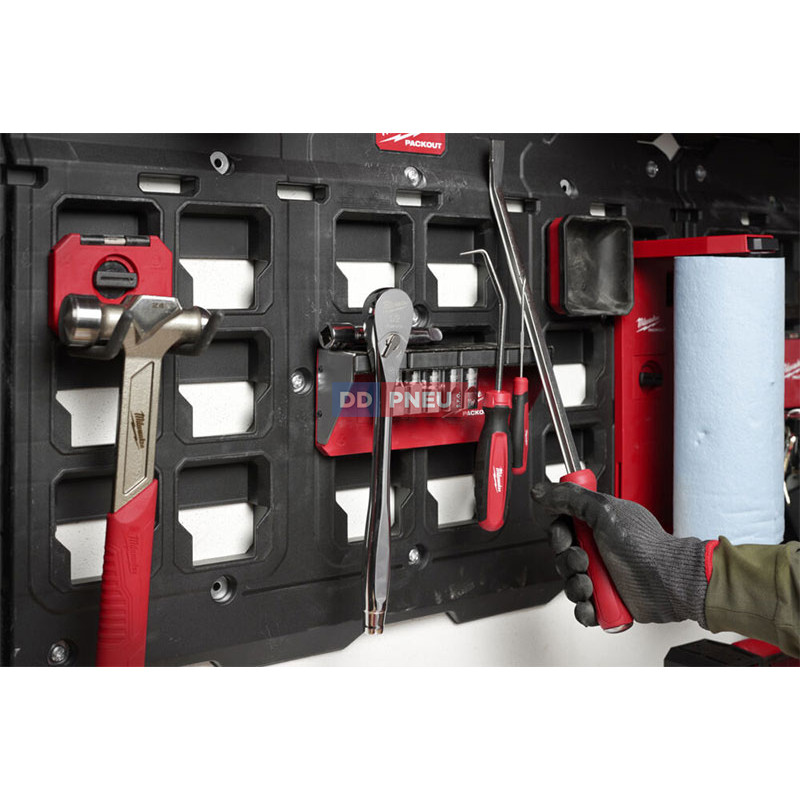 MILWAUKEE PACKOUT™ magnetický držiak s policou - 1 ks