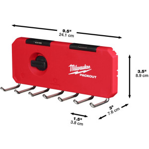 MILWAUKEE PACKOUT™ rad malých háčikov – 1 ks