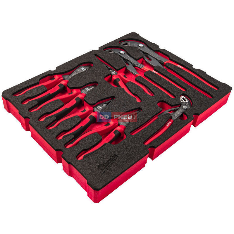 Penová vložka MILWAUKEE PACKOUT™ sada klieští – 8 ks