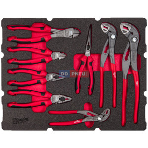 Penová vložka MILWAUKEE PACKOUT™ sada klieští – 8 ks