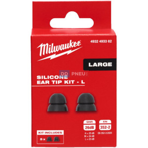 Sada náhradných silikónových špuntov do uší, veľkosť L – 5 párov Sada náhradných silikónových špuntov do uší, veľkosť L – 5 párov