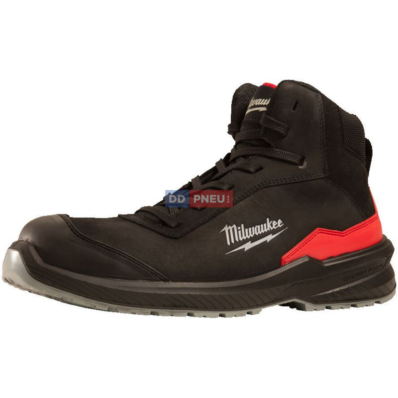Bezpečnostná obuv MILWAUKEE Flextred™ S3S 1M110133 – kožená, čierna