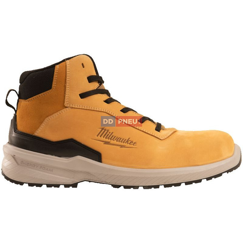 Bezpečnostná obuv MILWAUKEE Flextred™ S3S 1M171311 – kožená, béžová