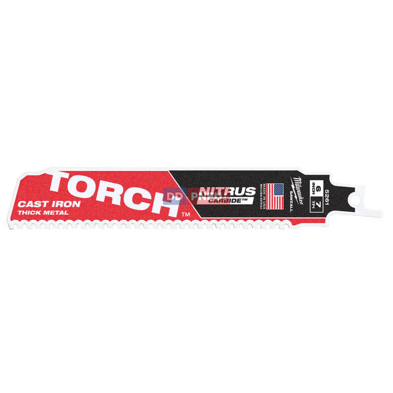 Pílové plátky MILWAUKEE TORCH NITRUS CARBIDE – typ pre kov