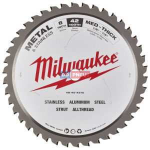 Pílový kotúč MILWAUKEE na kov CSB P M 203x5/8x1.8x42