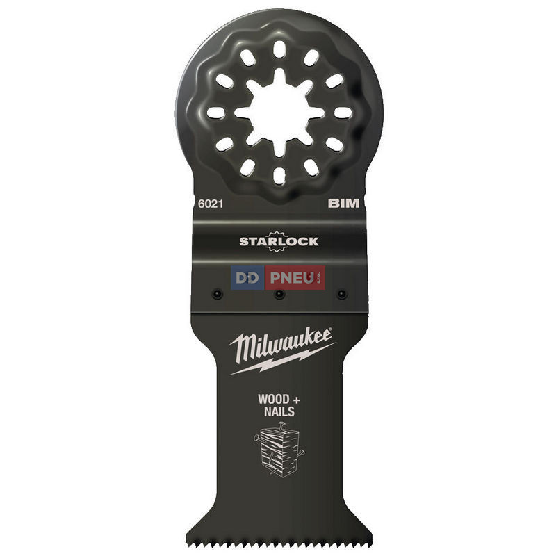 Bimetalový nôž MILWAUKEE na ponorné rezy do dreva s klincami – šírka 35 mm