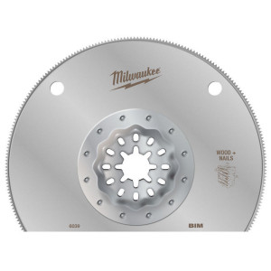 Univerzálny bimetalový segmentovaný kotúč MILWAUKEE – šírka 100 mm