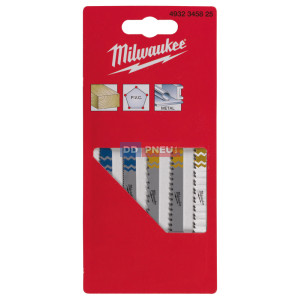 Plátky do priamočiarej píly MILWAUKEE 5ks - so stopkou T