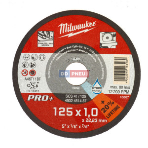 Milwaukee rezný kotúč na tenký kov PRO+ SCS 41/125 Milwaukee rezný kotúč na tenký kov PRO+ SCS 41/125