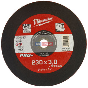 Milwaukee rezný kotúč na kov PRO+ SC 41/230 Milwaukee rezný kotúč na kov PRO+ SC 41/230