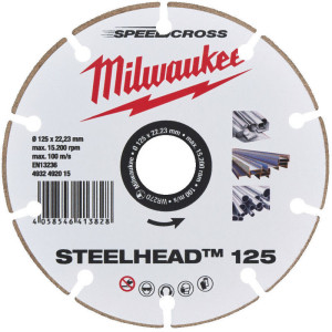 Diamantový kotúč MILWAUKEE STEELHEAD – 125 mm 