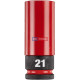 SHOCKWAVE™ IMPACT DUTY Hex 1/2" priemyselná hlavica pre automobily – veľkosť 21 mm