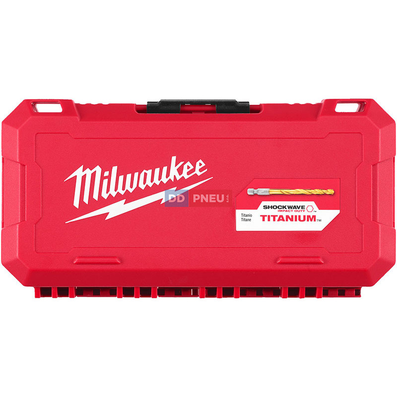 Súprava vrtákov do kovu MILWAUKEE RED HEX HSS-G TiN – 25 ks
