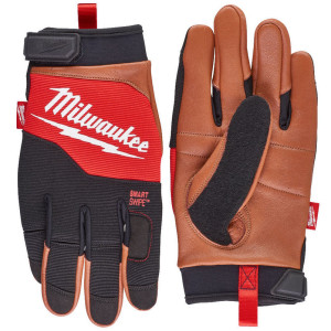 Pracovné hybridné kožené rukavice MILWAUKEE