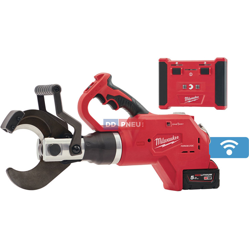 Aku hydraulické nožnice na zemní kabely MILWAUKEE M18 HCC75R-502C