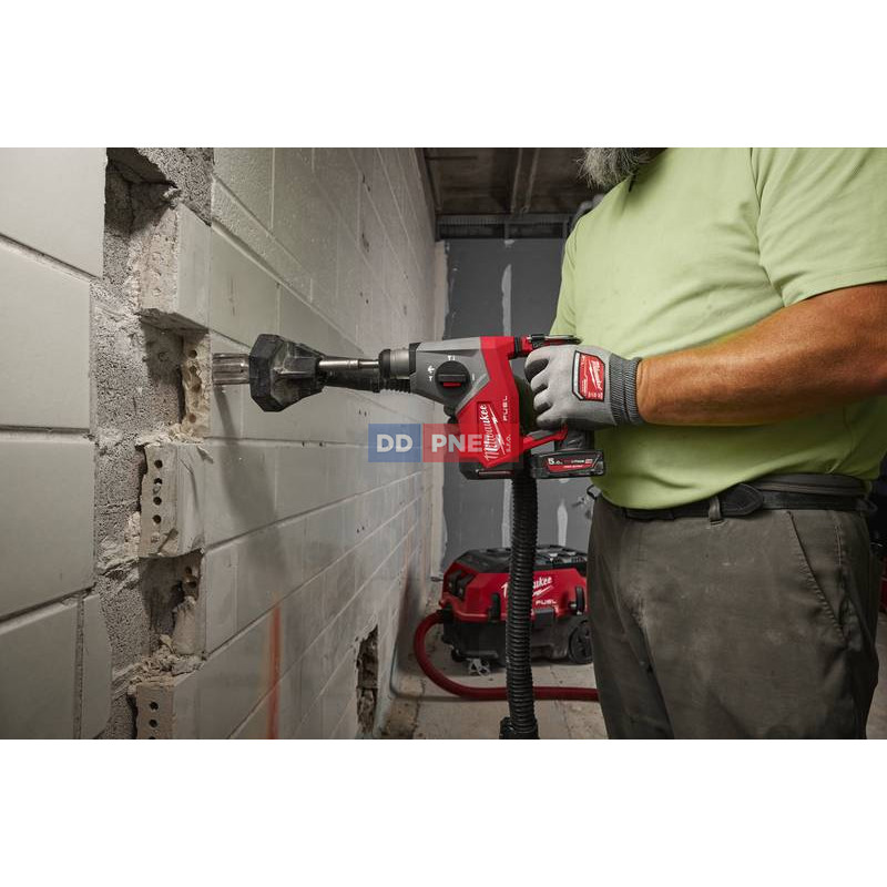 Aku kompaktné kladivo SDS-Plus MILWAUKEE M12 FHAC16-502X – bez batérie