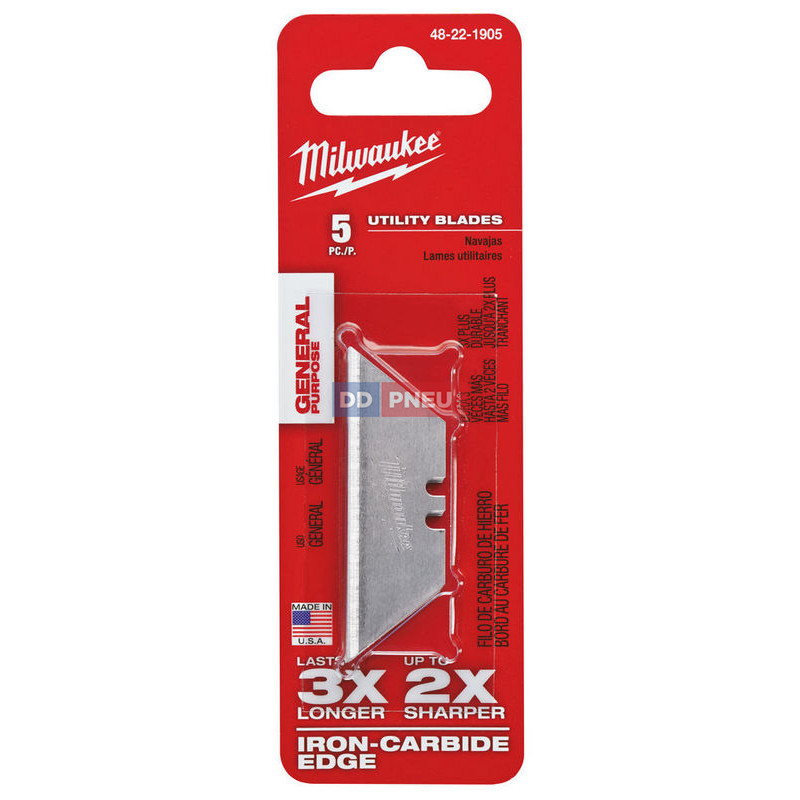 Milwaukee náhradné nože GP utility blades – 5ks