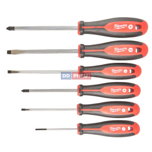 Tri-lobe sada skrutkovačov MILWAUKEE – 6ks