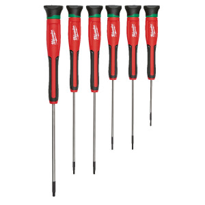 Sada TORX mikroskrutkovačov MILWAUKEE – 6ks