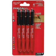 INKZALL čierny značkovač MILWAUKEE – 4ks INKZALL čierny značkovač MILWAUKEE – 4ks