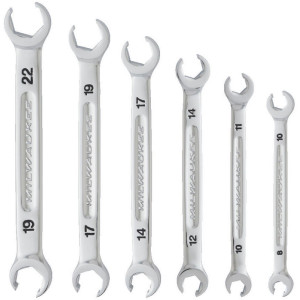 Sada polootvorených kľúčov MILWAUKEE – 6 ks