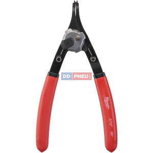 Veľké zahnuté 45° kliešte na poistné krúžky – hrot 1.8 mm