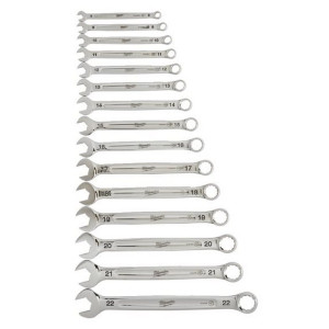 Sada kombinovaných kľúčov MILWAUKEE – 15 ks