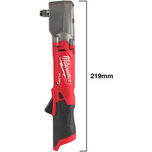 Aku pravouhlý rázový uťahovač 1/2" MILWAUKEE M12 FRAIWF12-0 – bez batérie