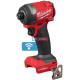 Aku šesťhranný rázový uťahovák 1/4 "MILWAUKEE M18 ONEID3-0X – bez batérie