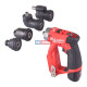 Aku vŕtačka s vymeniteľnými nástavcami MILWAUKEE M12 FDDXKIT-0X