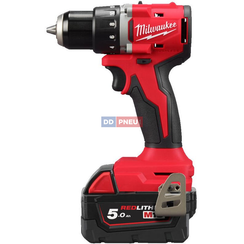 Aku kompaktný vŕtací skrutkovač  MILWAUKEE M18 BLPDRC-502C