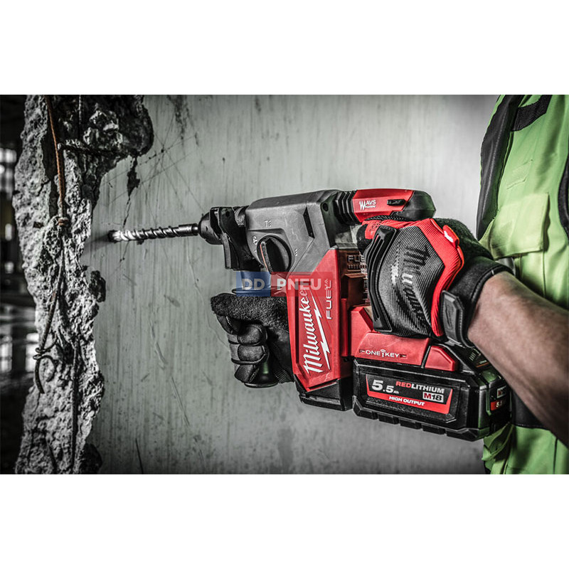 Aku kombi kladivo sds-plus MILWAUKEE M18 FHX-0 – bez batérie