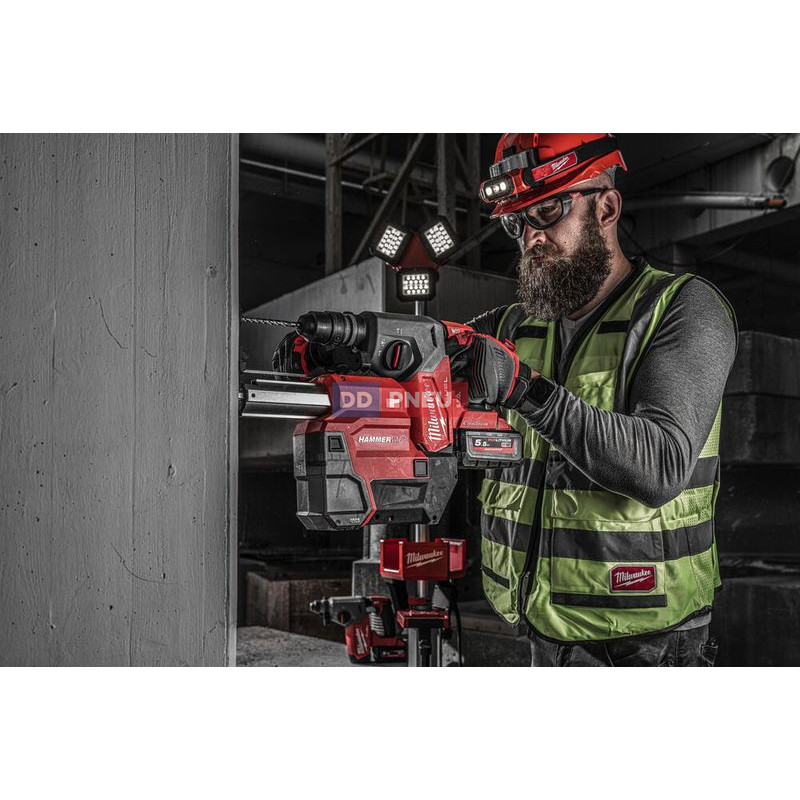 Aku kombi kladivo sds-plus s odsávaním MILWAUKEE M18 ONEFHXDEL-552C