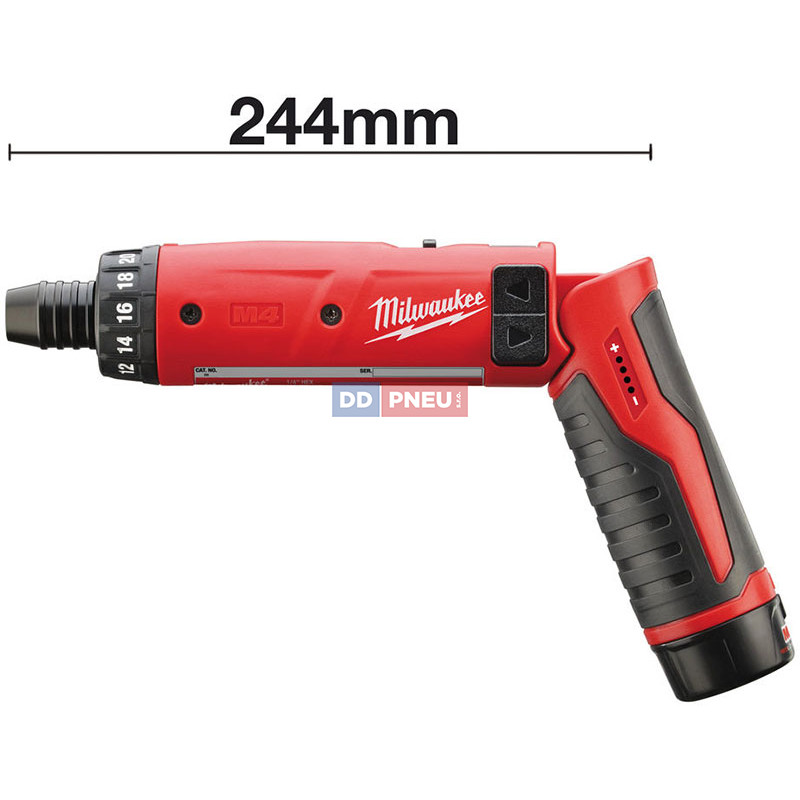 Aku skrutkovač Milwaukee M4 D-202B