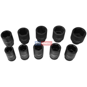 Sada kovaných orechov 3/4" – veľkosť 24, 27, 30, 32, 33, 34, 36, 38, 41, 46 Sada kovaných orechov 3/4" – veľkosť 24, 27, 30, 32, 33, 34, 36, 38, 41, 46