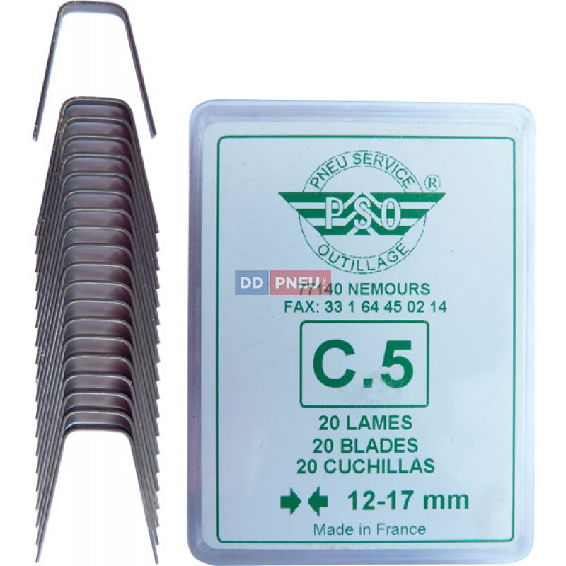 Prerezávací nôž C5 – hranatý rez 12-17mm