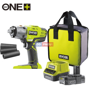 R18IW3-120S akumulátorový 18V trojrýchlostný rázový uťahovač – s bateriou (1x2.0Ah) R18IW3-120S akumulátorový 18V trojrýchlostný rázový uťahovač – s bateriou (1x2.0Ah)