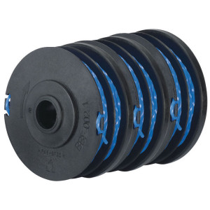 RAC123 cievky pre sieťové strunové kosačky s 1.6mm strunou (trojbalenie) RAC123 cievky pre sieťové strunové kosačky s 1.6mm strunou (trojbalenie)