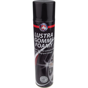 Lustragomme sprej 600ml – penový čistič pneumatík