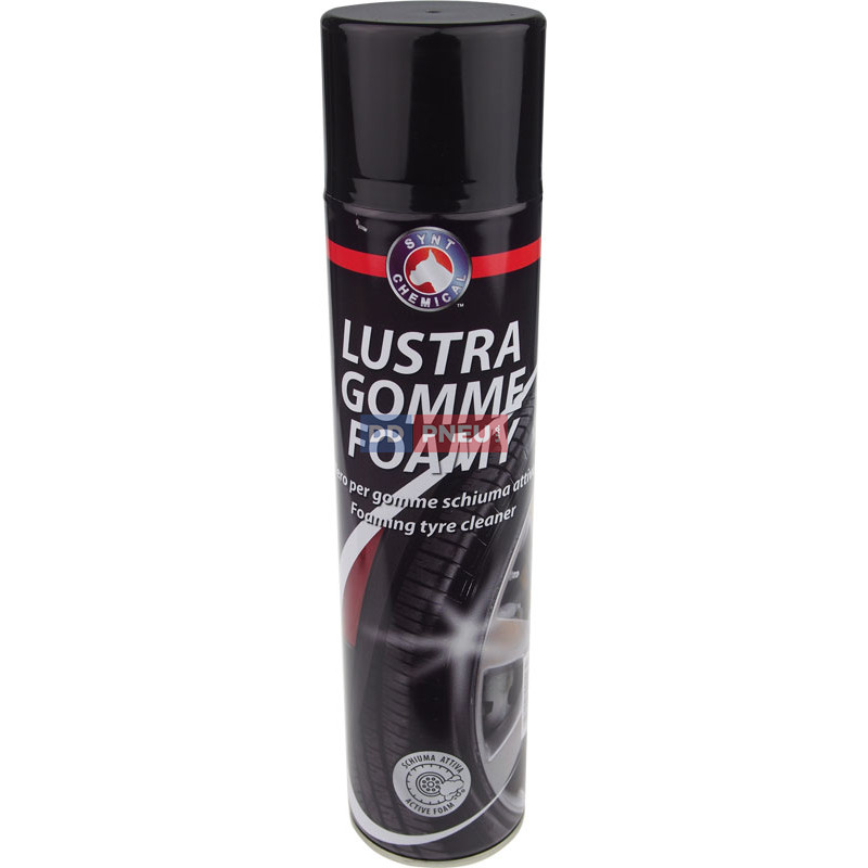 Lustragomme sprej 600ml – penový čistič pneumatík