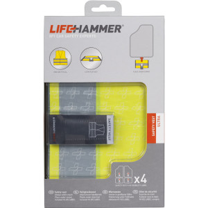 Bezpečnostná vesta 4ks – LIFEHAMMER ULTRA Bezpečnostná vesta 4ks – LIFEHAMMER ULTRA
