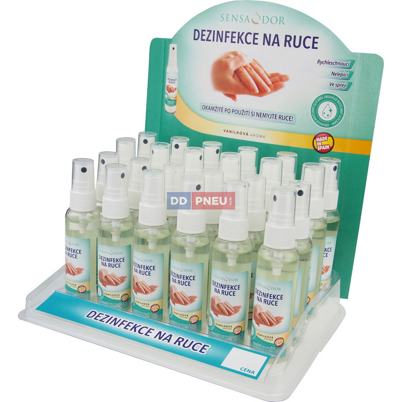 Dezinfekcia na ruky v spreji 60 ml – box 24ks