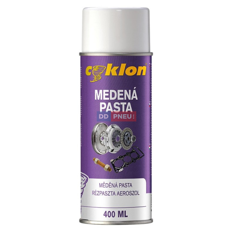 Medená mazacia pasta v spreji 400ml – proti pískaniu bŕzd